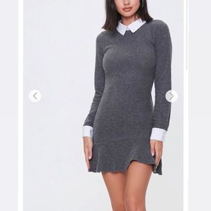 Collared Mini Dress
